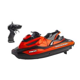 Ninco Moto de agua radio control TREXX con 2 motores, emisora 2,4Ghz, 3,7V, 24,5x22x9 cm