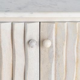 Aparador Madera-Mármol Salón 153 X 41 X 73 cm