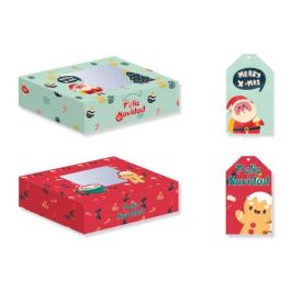 Bismark 330874 Caja Plegable Decorada con Ventana Navidad 22 x 15 x 7 cm Precio: 6.95000042. SKU: B1B5QD4A95