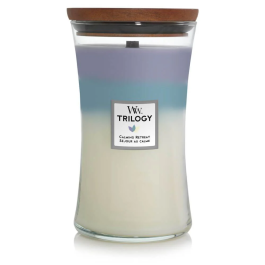 Woodwick Trilogy Large Calming Retreat Vela Aromática Grande 609 gr Precio: 29.58999945. SKU: B1947Y9E9L