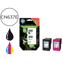 HP CN637EE Cartucho de Tinta Cuatricolor 300 Negro/Cian/Magenta/Amarillo 200 Páginas Precio: 55.50000049. SKU: S5600511