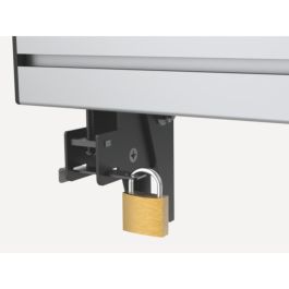 Equip 650373 Soporte de Techo Doble para Pantallas 45-55" (114-139cm), hasta 100kg, Inclinable, Negro/Plata