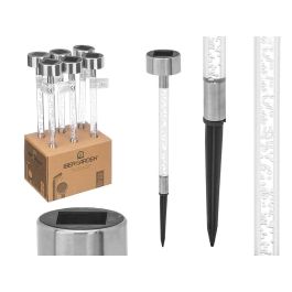 Baliza Solar Plastico Acero Inox Acrilic Ibergarden 5X34CM (24 Unidades)