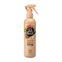 Pet Head Sensitive Soul Spray Calmante para Piel Delicada de Perros, con Avena, Marula y Coco, 300 ml Sin Aclarado