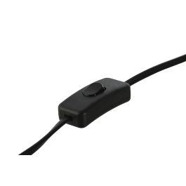 DKD Home Decor Lámpara Sobremesa Moderno Verde Blanco 41 x 78 x 41 cm Gres y Lino