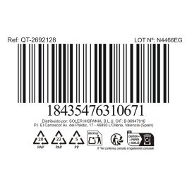 Quttin Sartén Acero Ind. 28 cm 0.7 mm Caesar (4 Unidades)