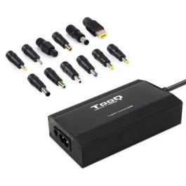 TooQ TQLC-100BS01M Cargador Portátil Universal 100W con 12 Conectores, USB, Adaptador Coche y 12-24V Precio: 23.89000042. SKU: S0222557