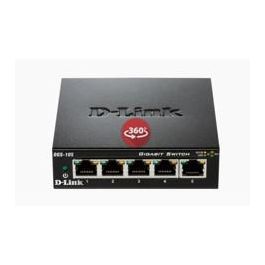 D-Link DGS-105 - 5-Port 10/100/1000 Gigabit Metal Housing Desktop Switch, Auto MDI/MDIX, Full/half-duplex, Jumbo Frames, 10 Gbps, QoS, Black Precio: 31.50000018. SKU: S55100788