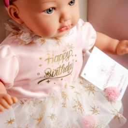 Marina & Pau Muñeca Alina Party en Estuche Cuerpo Blandito 45cm