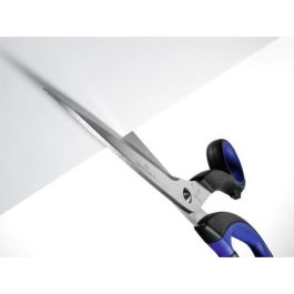 Durable 171801 Tijeras Universales Supercut 8"/20cm, Adulto, Corte Recto, Cuchillas Acero Inoxidable, Negro/Azul