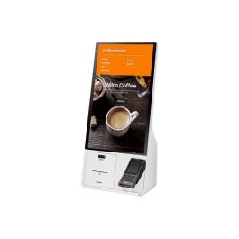 Samsung Kiosco Autoservicio Táctil 23.8" Full HD (1920x1080) Tizen WiFi Blanco Panel ADS 250cd/m² Uso 16/7 Sin PC Requerido