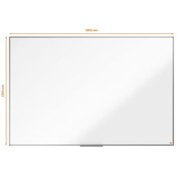 Pizarra magnética Nobo Essence Blanco Acero 180 x 120 cm