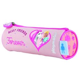 Dohe Portatodo Redondo 51713 para material escolar. Poliéster flexible y resistente con cierre de cremallera. Precio: 15.49999957. SKU: B1K3W3VG9F