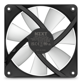 NZXT RF-C12SF-B1 Ventilador para Carcasa de Ordenador 12 cm RGB Negro 1 Pieza