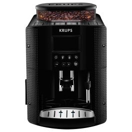 Krups EA8150 Máquina de Café Espresso Automática, Molinillo Integrado, 15 Bares, 1.7L, Ajustable, Negro