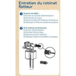 Rousseau AAAAX63332 Kit Cisterna Inodoro Extraíble – Certificado NF – Silencioso – Antisifonaje – Ajustable