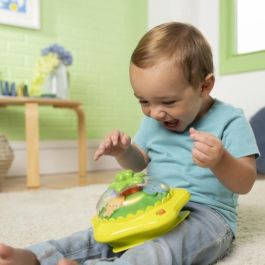 Bright Starts BRI17367 Andador Plegable 2 en 1 Wanderlights con Juguete de Actividades Extraíble, Música y Altura Ajustable