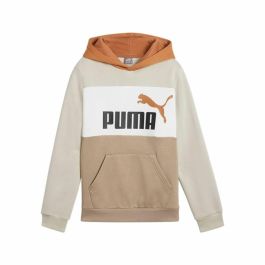 Sudadera con Capucha Niño Puma Essentials Block Marrón Precio: 48.5694. SKU: B1FF72WB9H