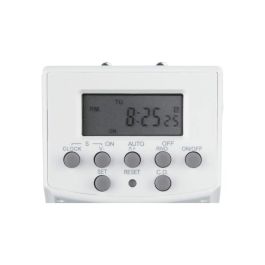 Enchufe con programador digital Hama Mini 230 V 16 A