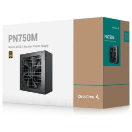 Deepcool PN750-M Fuente de Alimentación ATX 750W 80 PLUS Gold Totalmente Modular para PC