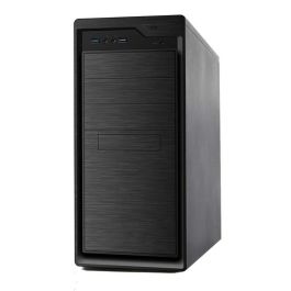 Coolbox F800 Caja PC Sobremesa ATX con Fuente Alimentación 500W y 2 Puertos USB 3.0 Negra