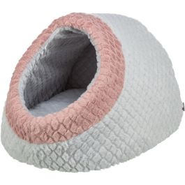 Cueva para gato Trixie Kaline Mio Gris Rosa oscuro 35 x 26 x 41 cm