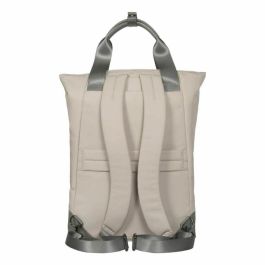 Targus TBB65113GL Mochila Convertible Bolso Tote para Portátil 16" EcoSmart, Piel Vegana, Resistente al Agua, Roble