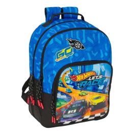 Mochila Escolar Hot Wheels Let's race Azul Negro 32 x 42 x 15 cm Precio: 28.49999999. SKU: B1J43VGGGF