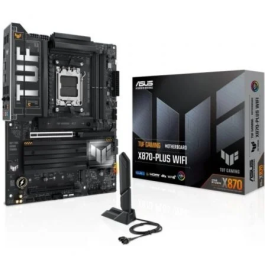 Asus Placa Base TUF GAMING X870-PLUS WiFi Socket AM5 DDR5 PCIe 5.0 Wi-Fi 7 Precio: 317.49999974. SKU: B1JFH2B7AN