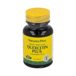 NATURES PLUS Quercetin Plus 60Comprimidos. Con Vitamina C y Bromelaína. Suplemento para Alergias y Atletas Precio: 24.4999997. SKU: B18YS522WH