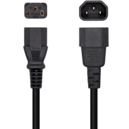 Aisens Cable de Alimentación C13 Hembra - C14 Macho A132-0466 Negro 3m Hasta 1500W 100% Cobre AWG18 Precio: 7.58999967. SKU: B182VM7N3S