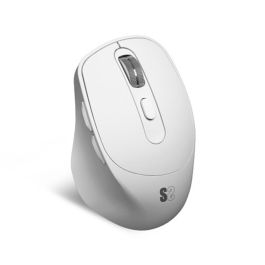 Ratón Ergonómico Inalámbrico por Bluetooth/ 2.4GHz Subblim Comfort Ergo Dual Battery/ Batería recargable/ Hasta 2400 DPI/ Blanco Precio: 19.79000012. SKU: B1A59SN6MC