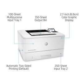 HP 3PZ15A Impresora Láser Monocromo LaserJet Enterprise M406DN | Dúplex Automático, Ethernet, 40 ppm, Seguridad Avanzada HP 3PZ15A Impresora Láser Monocromo LaserJet Enterprise M406DN | Dúplex Automático, Ethernet, 40 ppm, Seguridad Avanzada