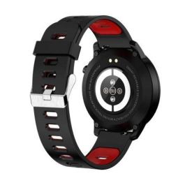 RELOJ INTELIGENTE LEOTEC MULTISPORTS ECG COMPLETE ROJO - ESFERA 3.09CM TÁCTIL COLOR - BT4.0 - ALERTAS - SALUD - IP68 - BAT 380MAH - IOS/ANDROID