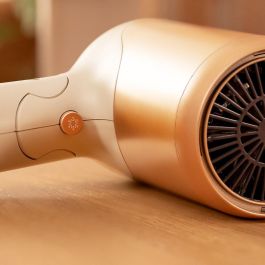 Cecotec Secador de Pelo IoniCare Power&Go Heaven 2400W Champán Plegable Difusor Iónico