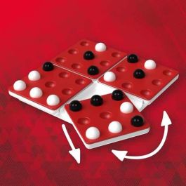 SD GAMES Pentago Juego de Mesa de Estrategia Giratorio - 2 Jugadores, Edad 8+, 15 min - Canicas, Tablero Giratorio