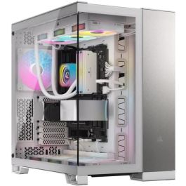 CORSAIR CC-9011285-WW Caja PC Torre Media 6500X, Aluminio Blanco/Gris Satinado Precio: 273.69000043. SKU: B132J8QCDP