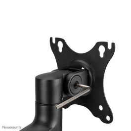 Neomounts Soporte de Escritorio para Monitor/Pantalla, Opciones de Fijación: Abrazadera y Ojal