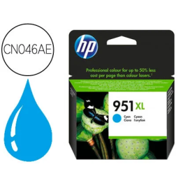 HP Officejet Pro 8100/8600 Cartucho Cian Nº951XL Precio: 47.49999958. SKU: S5600607