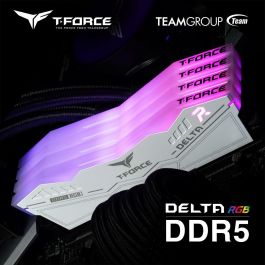 Team Group FF4D532G6000HC38GDC01 Módulo de Memoria RAM T-FORCE DELTA RGB 32GB (2x16GB) DDR5 6000MHz CL38 para PC Team Group FF4D532G6000HC38GDC01 Módulo de Memoria RAM T-FORCE DELTA RGB 32GB (2x16GB) DDR5 6000MHz CL38 para PC
