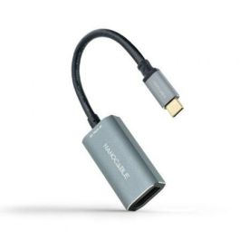 Adaptador USB-C a DisplayPort NANOCABLE 10.16.4104-G Gris 15 cm 8K Ultra HD Adaptador USB-C a DisplayPort NANOCABLE 10.16.4104-G Gris 15 cm 8K Ultra HD
