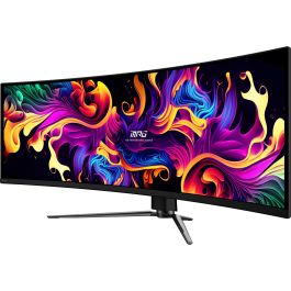 MSI MPG 491CQPXDE QD-OLED Monitor Gaming 124.5 cm (49 Pulgadas) DQHD Curvo 240Hz USB-C HDMI 2.1