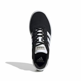 Zapatillas Deportivas Mujer Adidas Court Platform Suede Negro