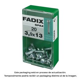 Caja s 20 unid. tornillo rosca chapa cr autot. 3,9x13mm fadix Precio: 2.50000036. SKU: S7913638