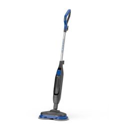 Eziclean EZI3760372559175 Fregona Limpiadora a Vapor Steam Wave 360, 1200W, 24g/min, 450ml, Negro/Azul