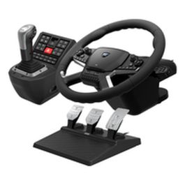 Hori Volante con caja de cambios y pedales HOR1727999673801 para PC, incluye Truck Simulator 2 y American Truck Simulator Precio: 704.50000005. SKU: B18QFZD9K5