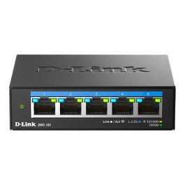 D-Link Switch DMS-105 5 Puertos Ethernet 2.5G Multigigabit, No Administrado, 25 Gbps, Metal, Plug & Play Precio: 121.49999983. SKU: B1DGG67V6B