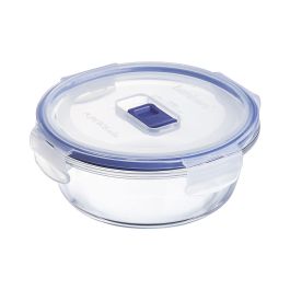 Fiambrera Hermética Luminarc Pure Box Active 670 ml 14 x 6 cm Bicolor Vidrio (6 Unidades)