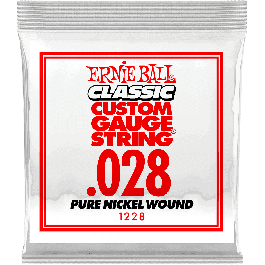 Ernie Ball Cuerda Eléctrica Classic Pure Nickel .028 Precio: 3.50000002. SKU: B14EFJWZNZ