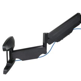 TooQ LP2355TN-B Soporte de Pared Articulado para TV 23-55" hasta 30kg VESA 75x75-400x400 con Pistón Gas y Cableado Negro